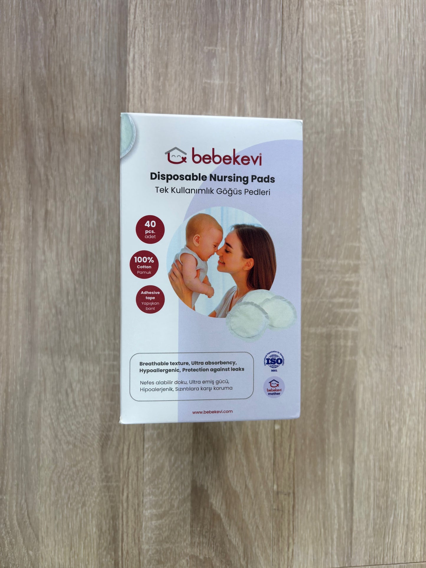 Coussinets d’Allaitement Jetables Bebekevi