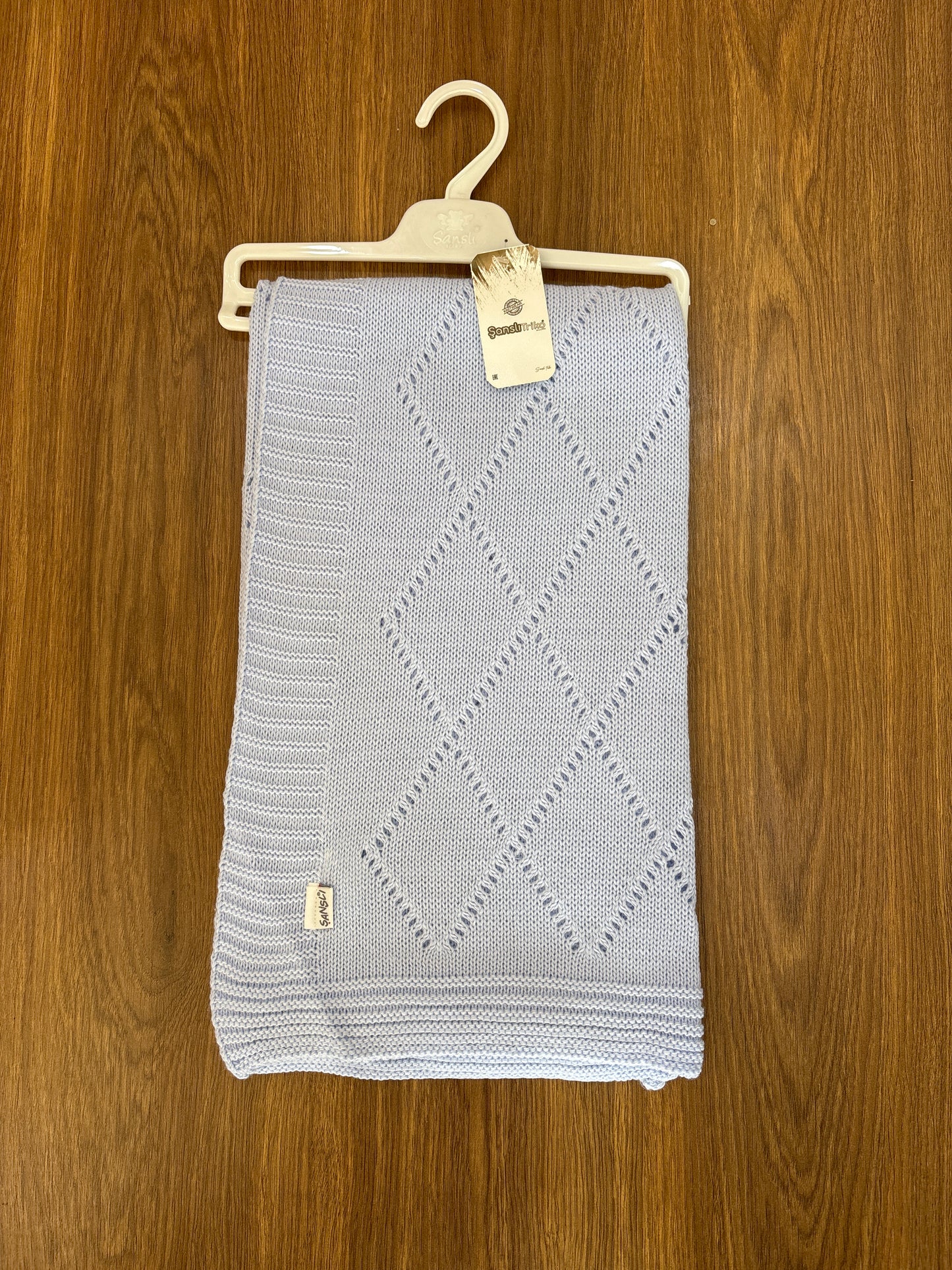 Couverture Bébé en Tricot Douce et Confortable