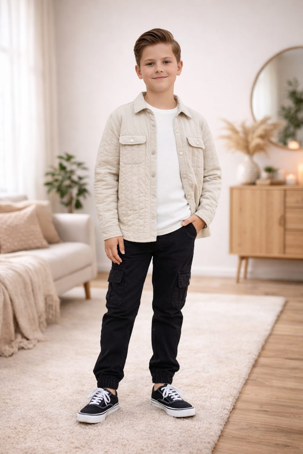 Ensemble 3 pièces confortable et tendance pour enfant