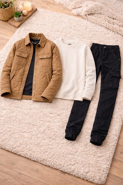 Ensemble 3 pièces chic et confortable pour enfant