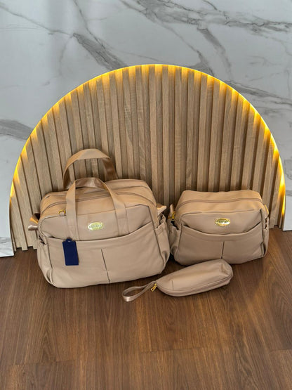 Sac à Langer Maternité 3 Pièces – Style et Organisation au Quotidien