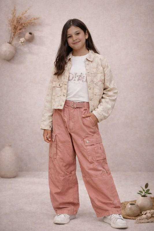 Ensemble 3 pièces élégant et tendance pour fille