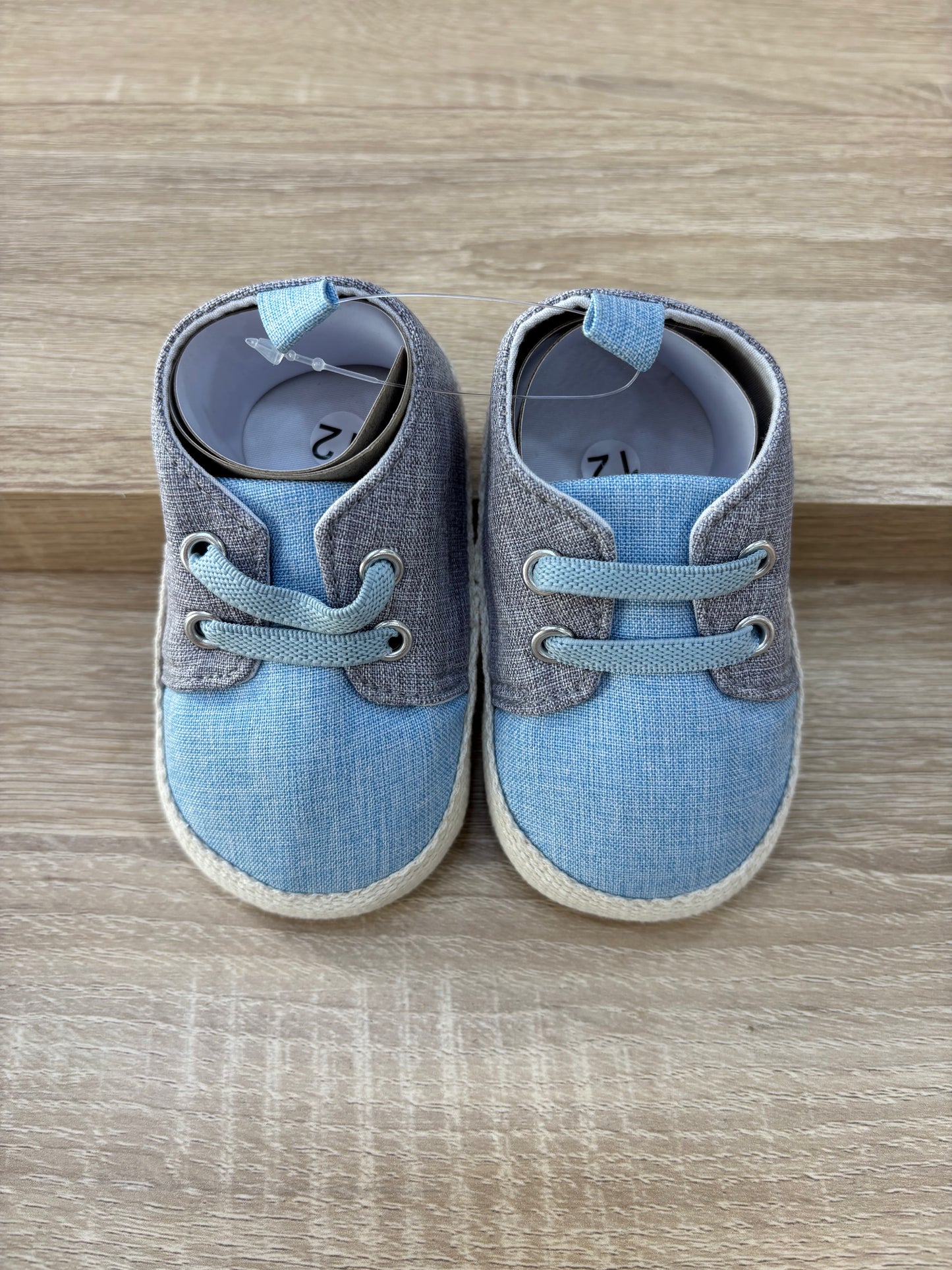 Chaussures Bébé Garçon 0-12 Mois – Coton Doux & Maintien Confortable