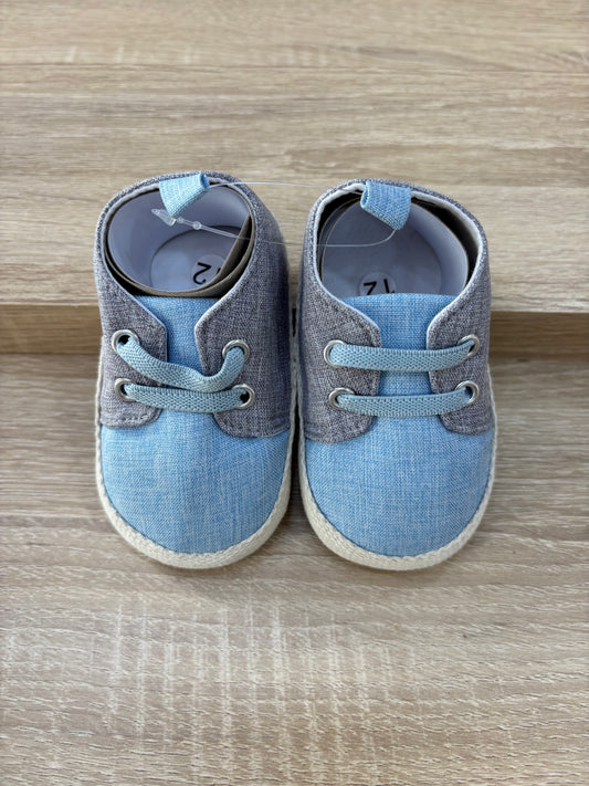 Chaussures Bébé Garçon 0-12 Mois – Coton Doux & Maintien Confortable