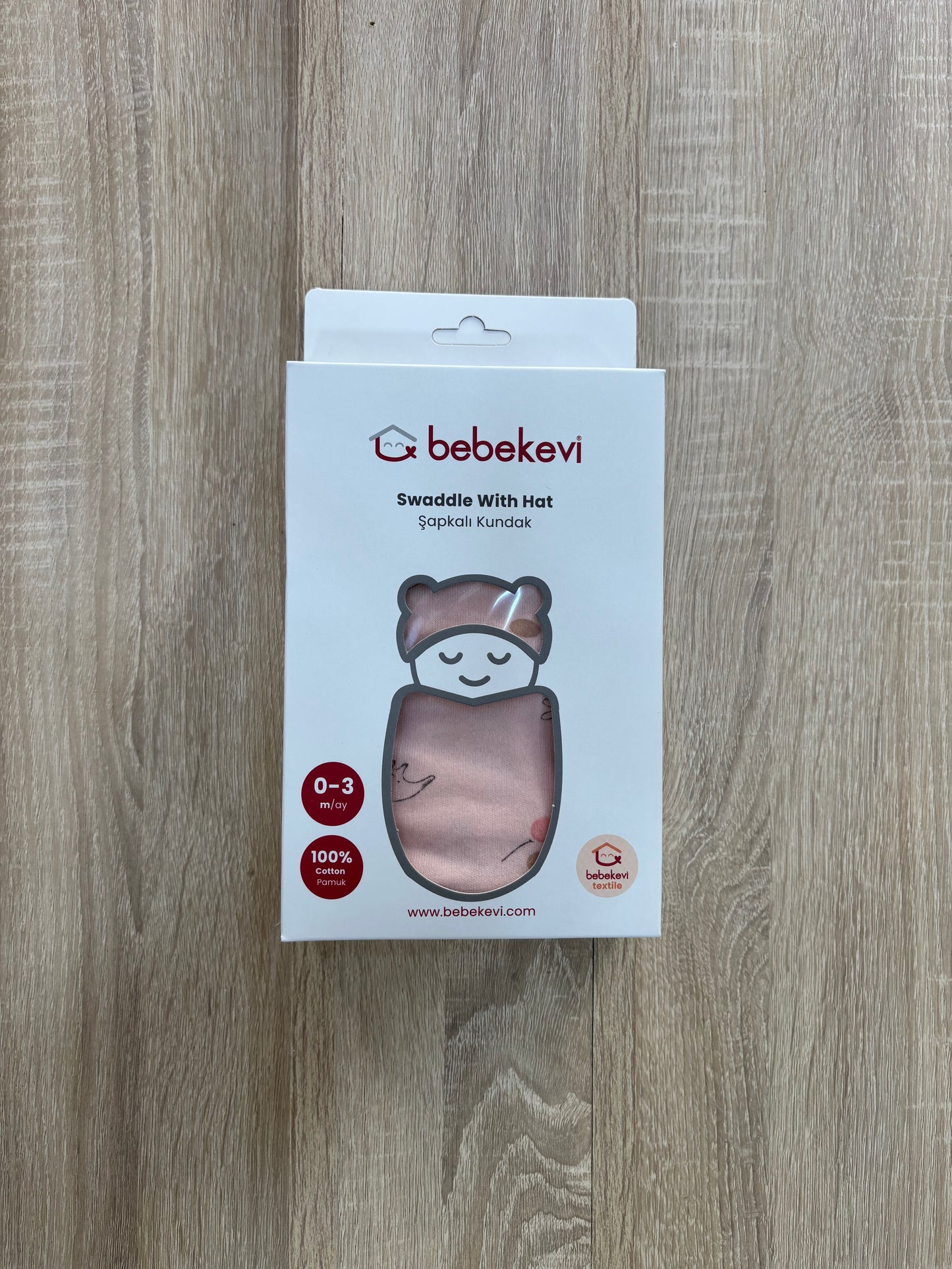 Lange d’Emmaillotage Bébé Bebekevi 100% Coton – Douceur & Confort