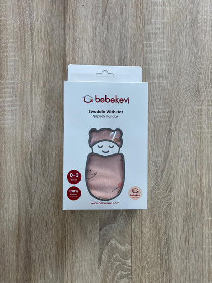 Lange d’Emmaillotage Bébé Bebekevi 100% Coton – Douceur & Confort