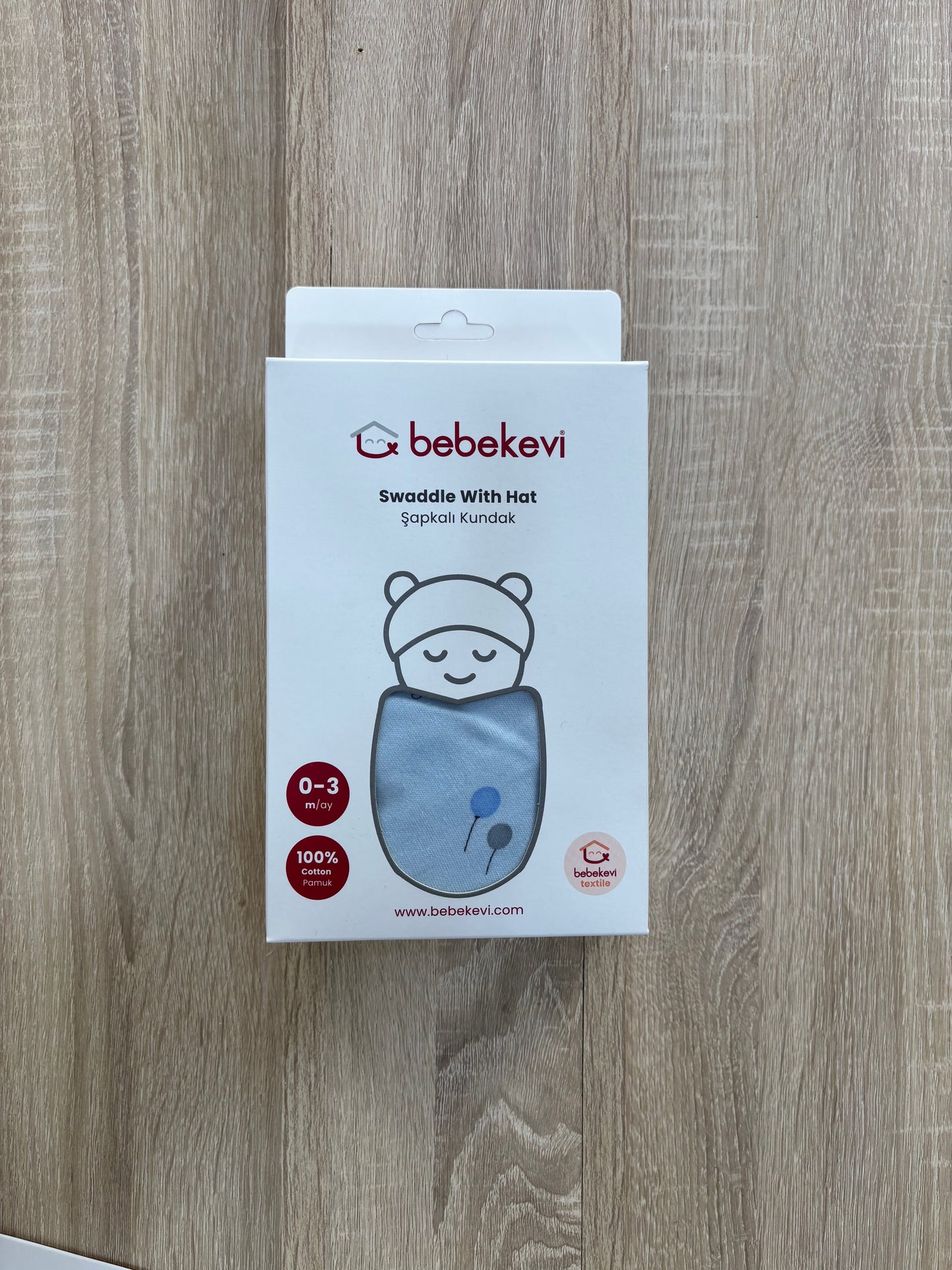 Lange d’Emmaillotage Bébé Bebekevi 100% Coton – Douceur & Confort