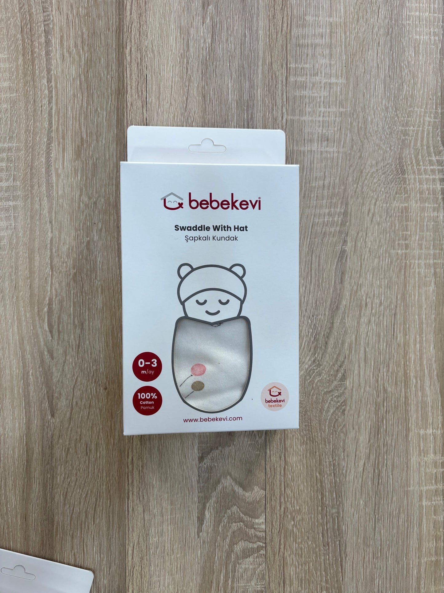 Lange d’Emmaillotage Bébé Bebekevi 100% Coton – Douceur & Confort