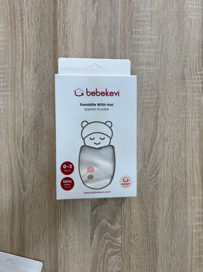 Lange d’Emmaillotage Bébé Bebekevi 100% Coton – Douceur & Confort