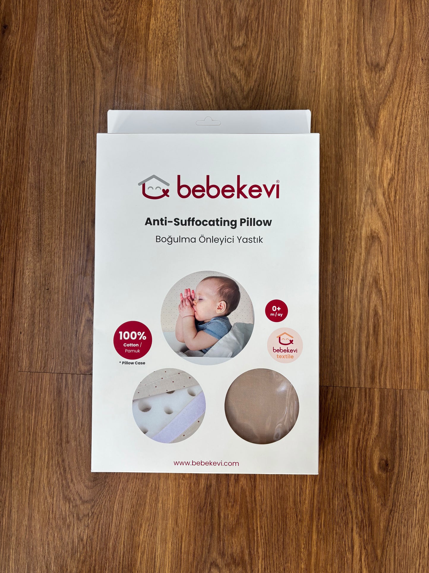 Oreiller Anti-Suffocation Bébé Bebekevi – Sécurité & Confort Respirant